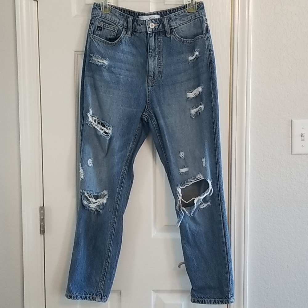 KanCan Boyfriend/Mom Jeans - Size 5/26